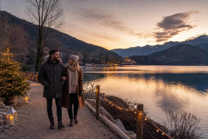 Itinerari di Capodanno sul lago in Trentino